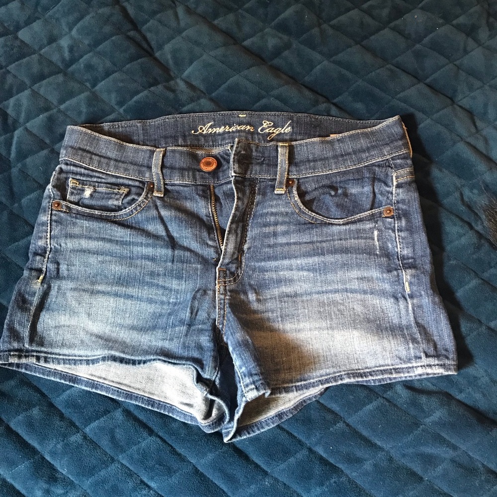 American eagle denim shorts